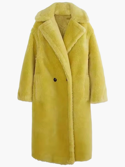 Damen Langer Oversize Mantel – Modischer Winter-Trend für Alltag & Freizeit