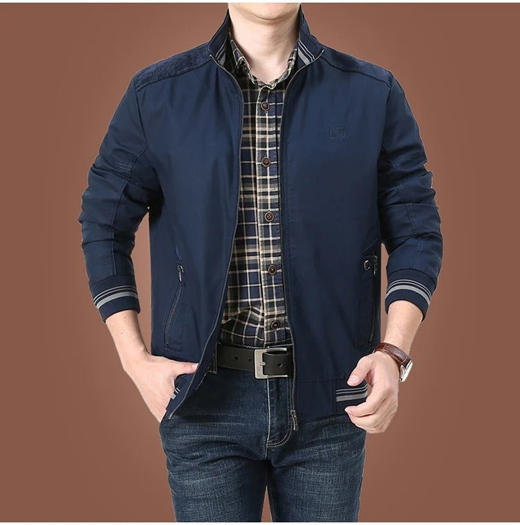 Herren Bomberjacke Modern Sportlich für Frühling und Sommer – Freizeit & Alltag