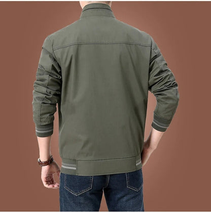 Herren Bomberjacke Modern Sportlich für Frühling und Sommer – Freizeit & Alltag