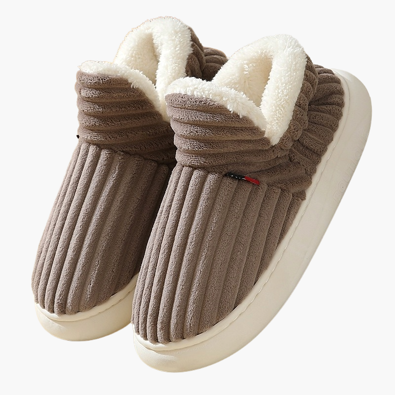 Damen Winter Hausschuhe FluffySteps™ – Gemütliche Pantoffeln für Zuhause, Komfort und Wärme