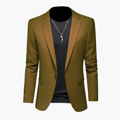 Herren Modernes Sakko im Casual Stil – Einreiher Blazer für Business und Freizeit