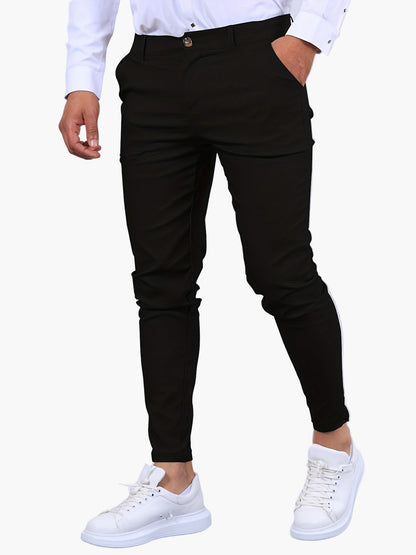 Herren Skinny-Fit Chinohose – Modisches Basic für Alltag und Büro