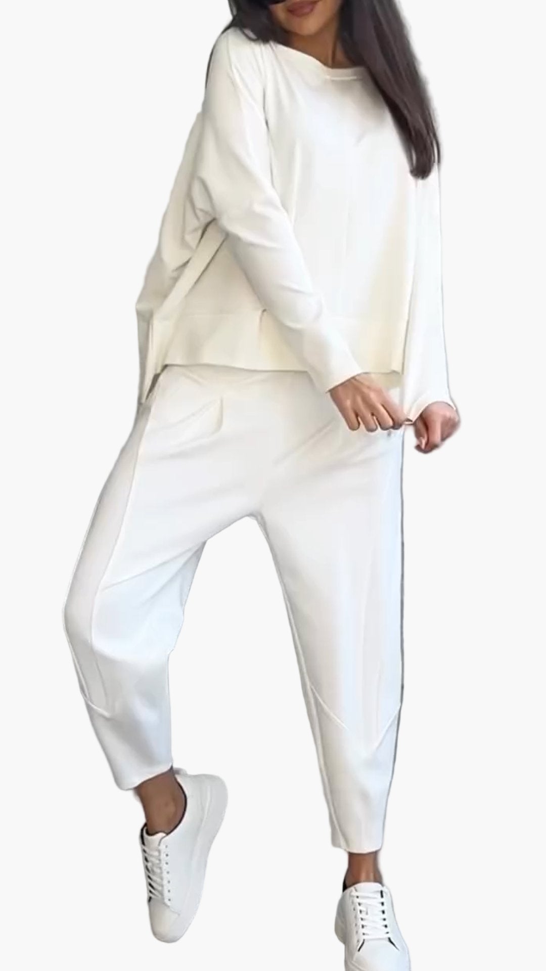 Damen Zweiteiliges Cozy Freizeit Set – Komfortabler & Modischer Loungewear Anzug für Alltag und Entspannung