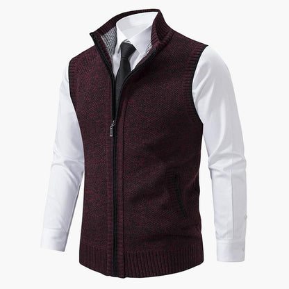 Herren Weste Elegant Business Casual – Stilvolle Überziehweste für Büro & Alltag