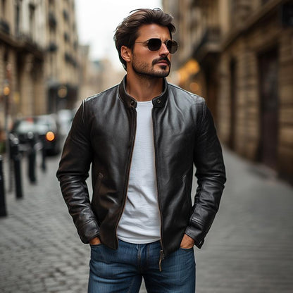 Herren Jacke – Schlankes, elegantes Design für stilvolle Freizeit- und Abendlooks