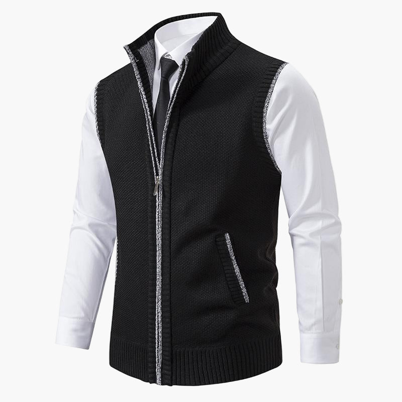 Herren Weste Elegant Business Casual – Stilvolle Überziehweste für Büro & Alltag
