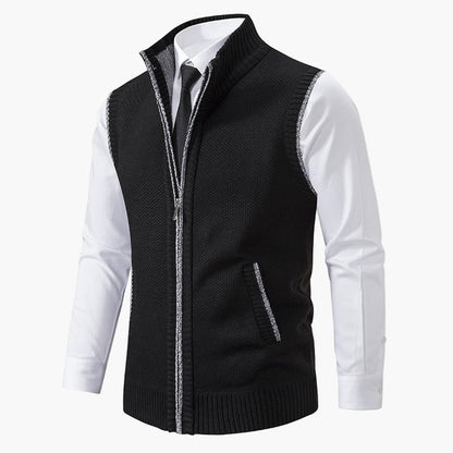 Herren Weste Elegant Business Casual – Stilvolle Überziehweste für Büro & Alltag