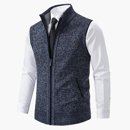 Herren Weste Elegant Business Casual – Stilvolle Überziehweste für Büro & Alltag