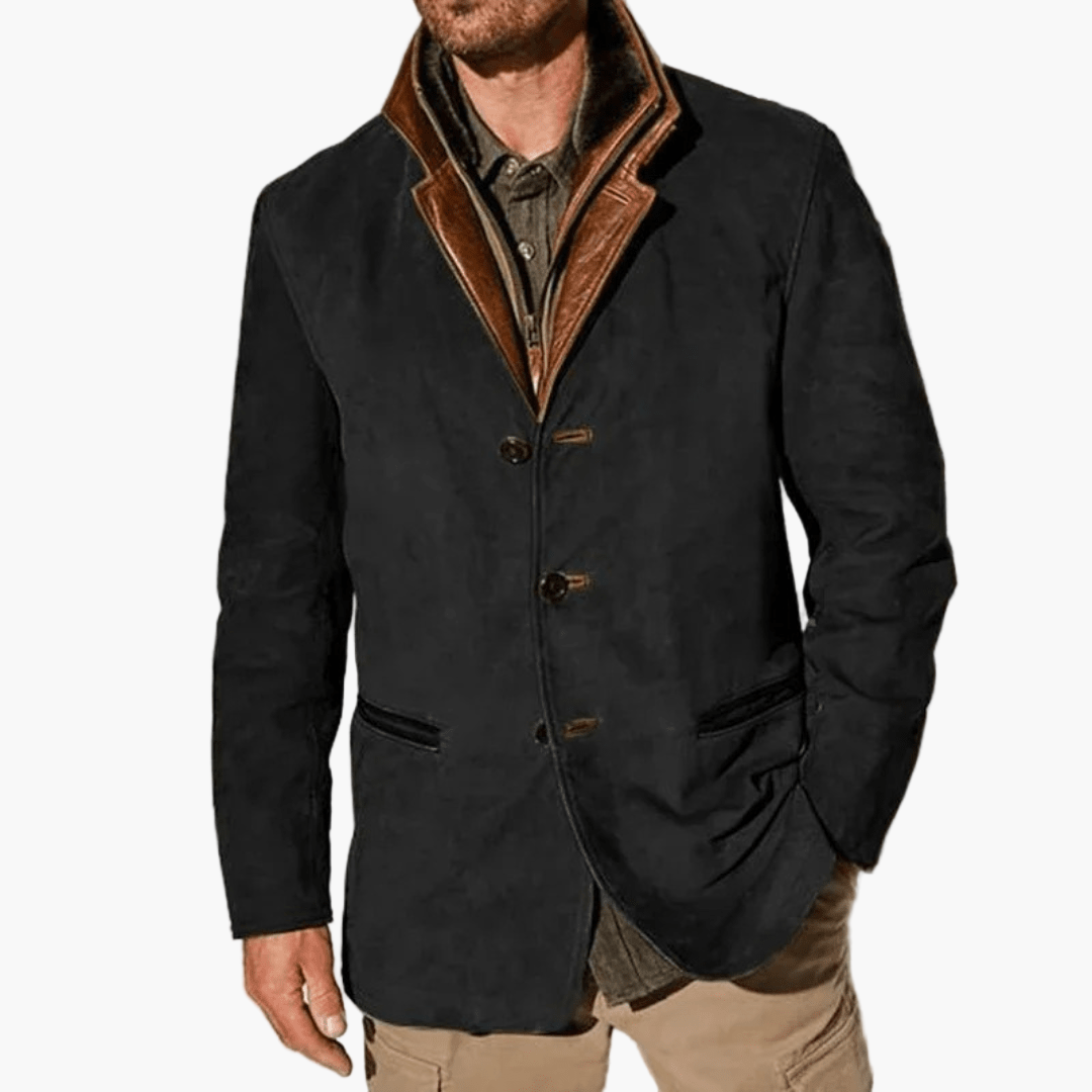Herren Vintage Freizeitjacke – Klassischer Stil für Alltag und besondere Anlässe