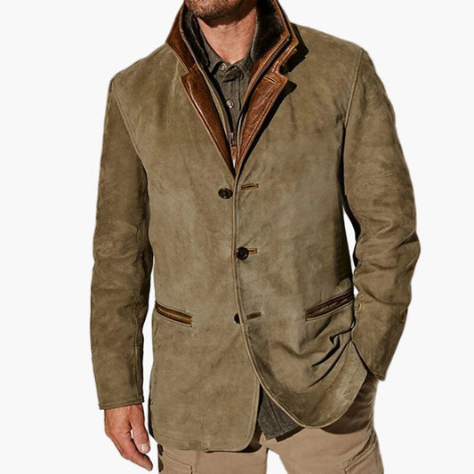 Herren Vintage Freizeitjacke – Klassischer Stil für Alltag und besondere Anlässe