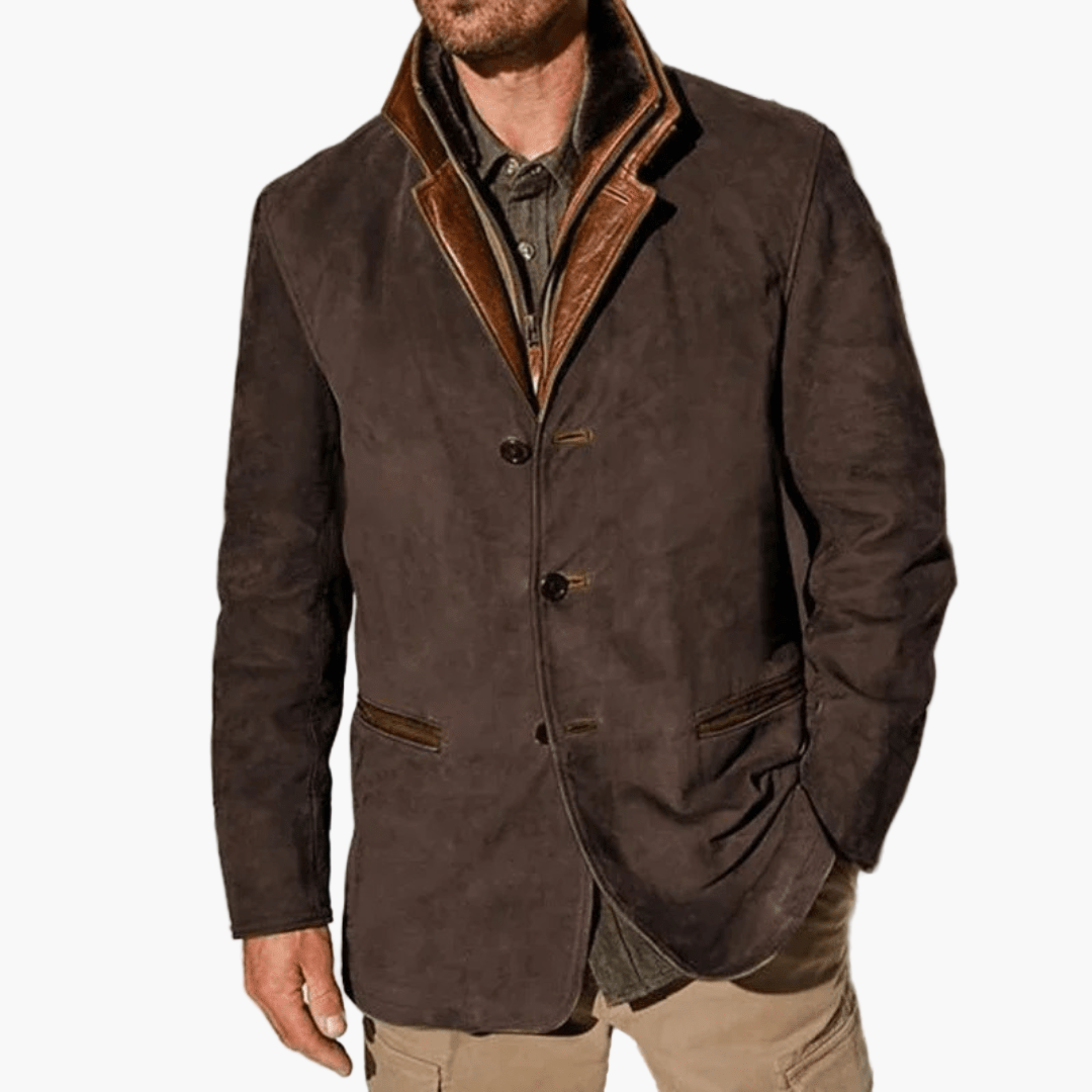 Herren Vintage Freizeitjacke – Klassischer Stil für Alltag und besondere Anlässe