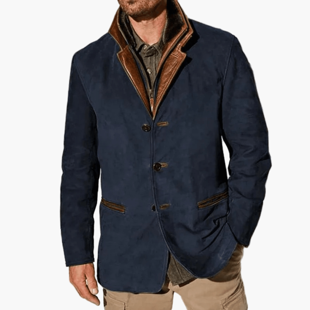 Herren Vintage Freizeitjacke – Klassischer Stil für Alltag und besondere Anlässe