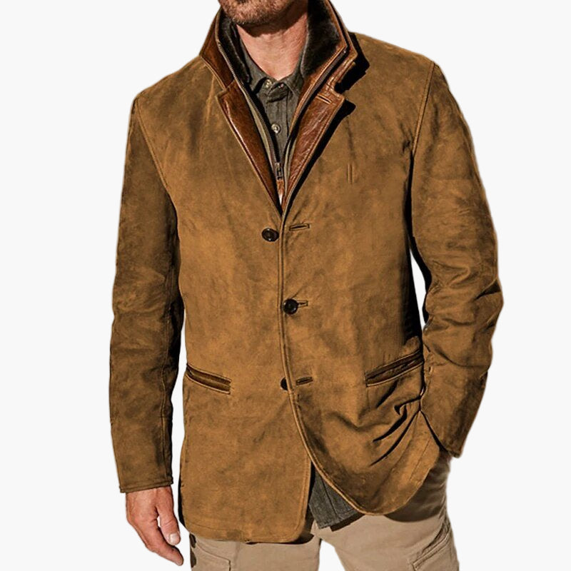 Herren Vintage Freizeitjacke – Klassischer Stil für Alltag und besondere Anlässe