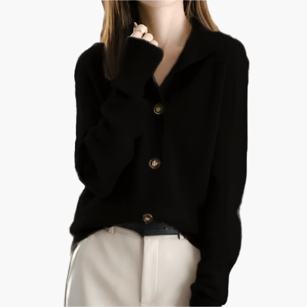 Damen Strickjacke – Eleganter Cardigan für Büro & Freizeit