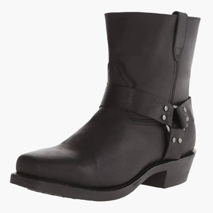 Herren Western Stiefeletten Vintage Cowboy Stil für Freizeit & Outdoor