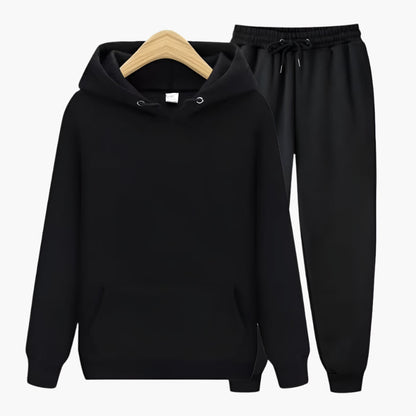 Herren Freizeit Trainingsanzug Set – Hoodie & Jogginghose, Sportlich & Lässig für Alltag und Fitness