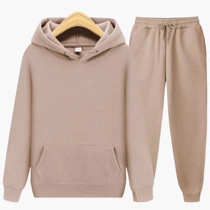 Herren Freizeit Trainingsanzug Set – Hoodie & Jogginghose, Sportlich & Lässig für Alltag und Fitness