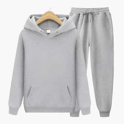 Herren Freizeit Trainingsanzug Set – Hoodie & Jogginghose, Sportlich & Lässig für Alltag und Fitness