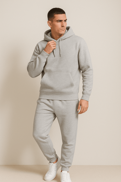 Herren Freizeit Trainingsanzug Set – Hoodie & Jogginghose, Sportlich & Lässig für Alltag und Fitness
