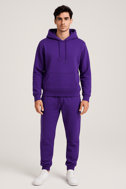 Herren Freizeit Trainingsanzug Set – Hoodie & Jogginghose, Sportlich & Lässig für Alltag und Fitness
