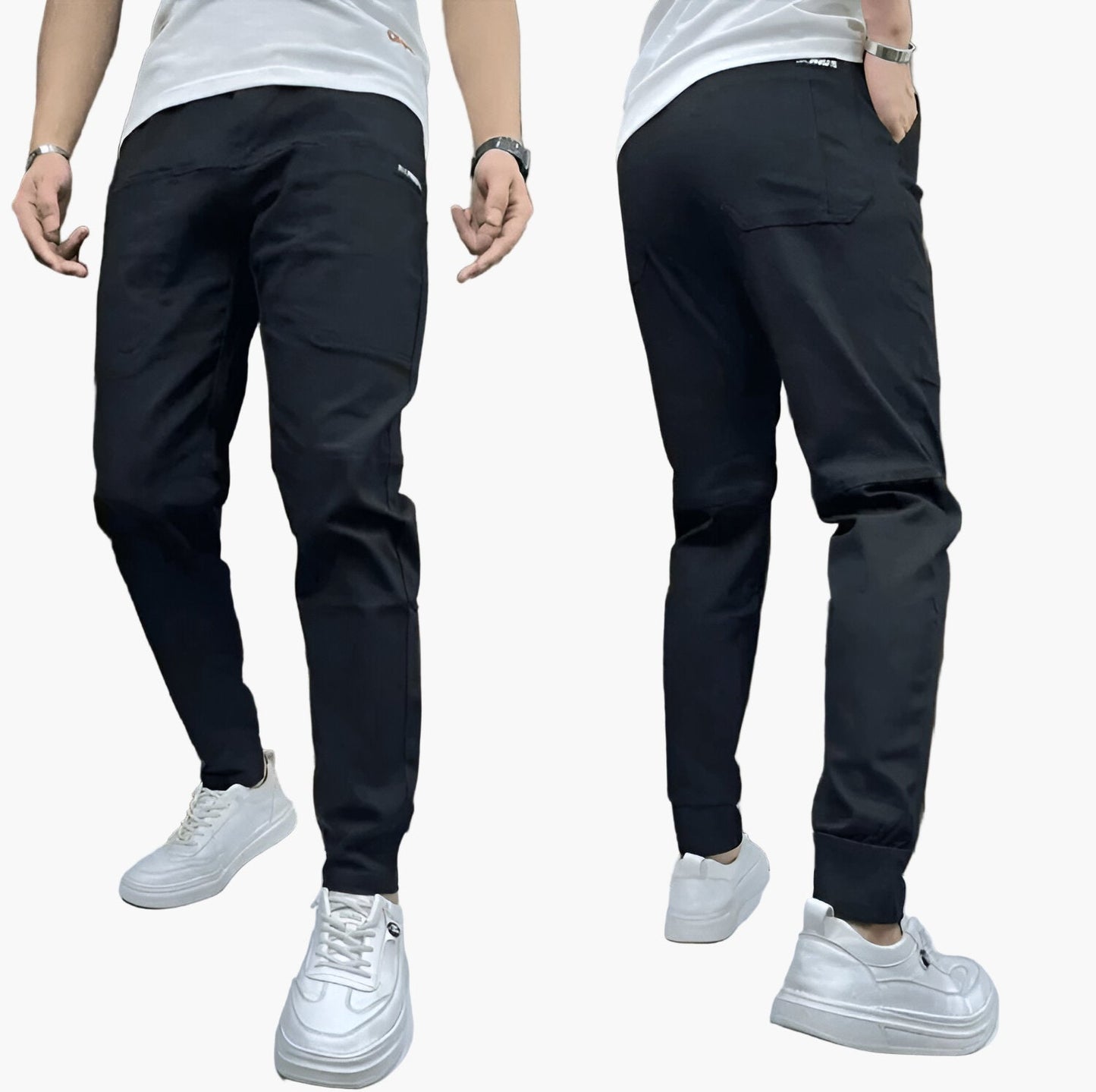 Herren Stretch-Cargohose mit modernem Schnitt – Bequeme Freizeithose für Alltag und Business