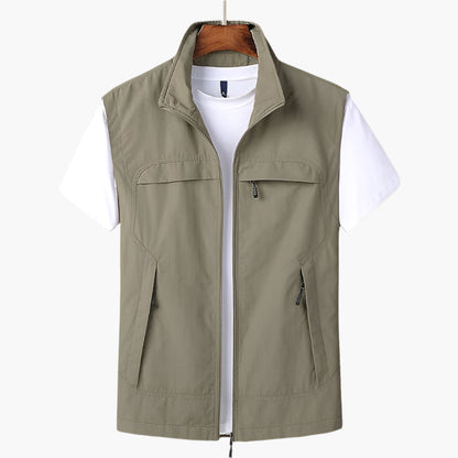 Herren Outdoor Weste – Moderne ärmellose Freizeitweste für Alltag, Reisen & Outdoor