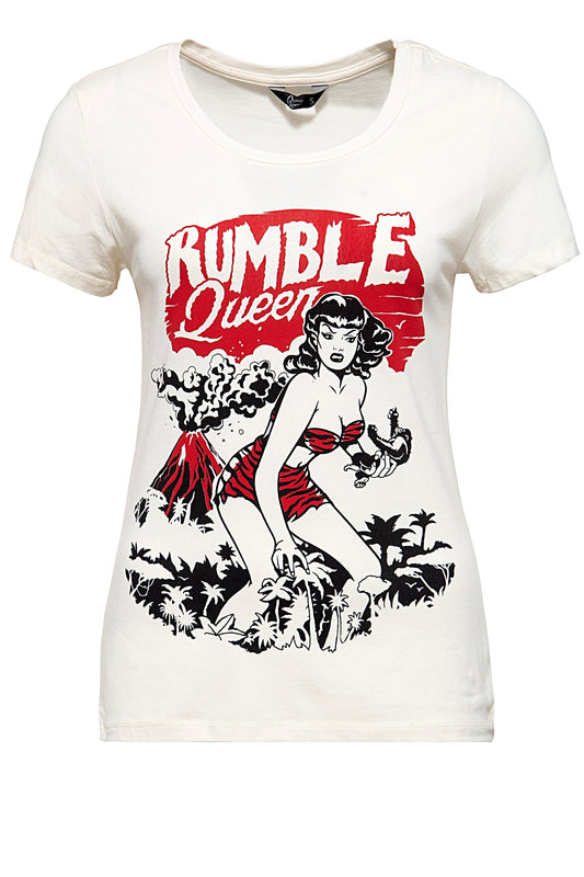 Christina – Damen Vintage-Stil T-Shirt
