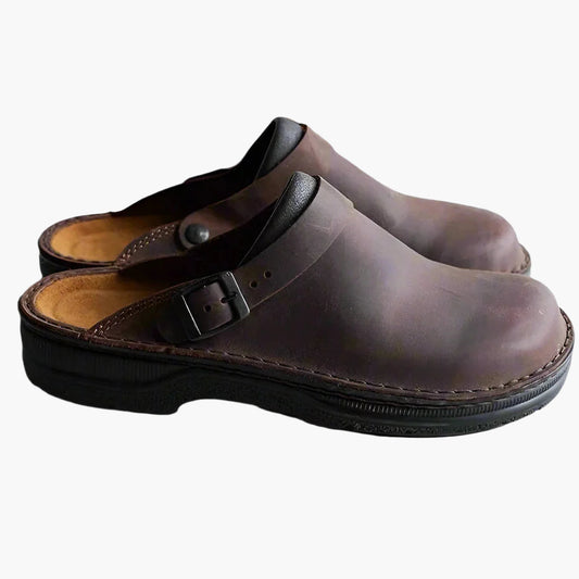 Herren Komfort-Clogs mit verstellbarem Riemen – Alltag & Freizeit