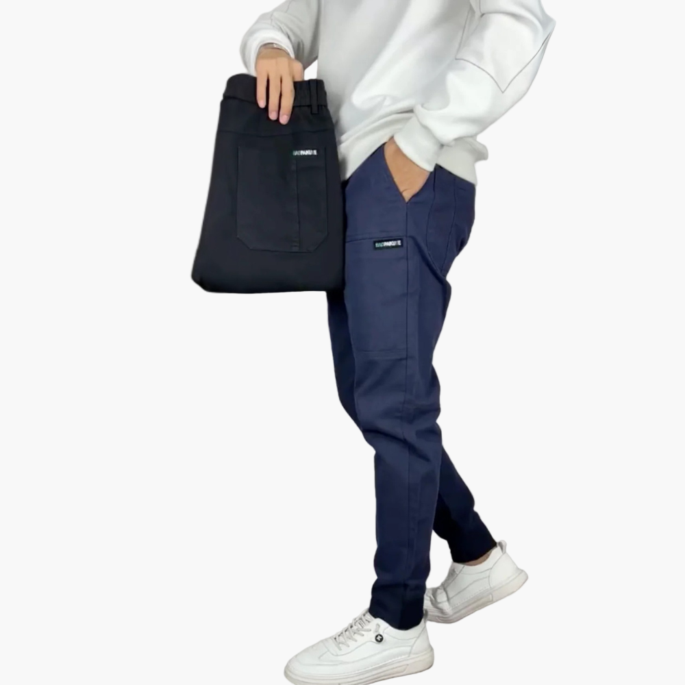 Herren Stretch-Cargohose mit modernem Schnitt – Bequeme Freizeithose für Alltag und Business