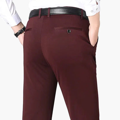 Herren Stretch Businesshose – Moderne Anzughose für Büro & Alltag