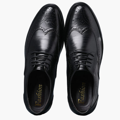 Herren Business Oxford Schuhe – Klassische Brogue Eleganz für formelle Anlässe