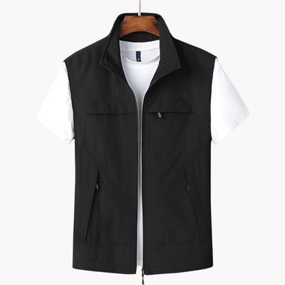 Herren Outdoor Weste – Moderne ärmellose Freizeitweste für Alltag, Reisen & Outdoor